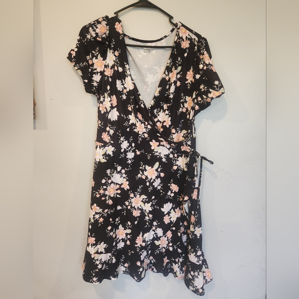No Boundaries Floral Dress